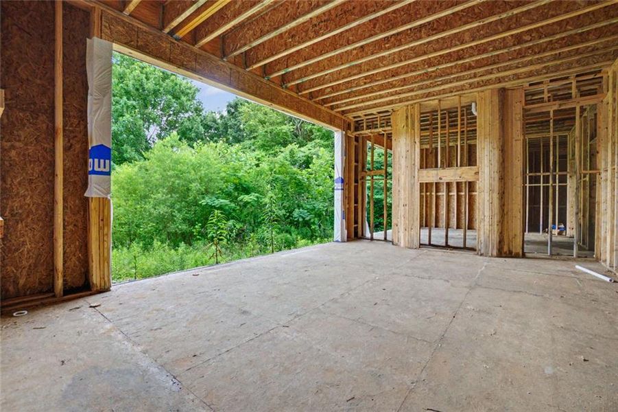In-progress construction of a new home in , Sandy Springs, GA (Image 11).