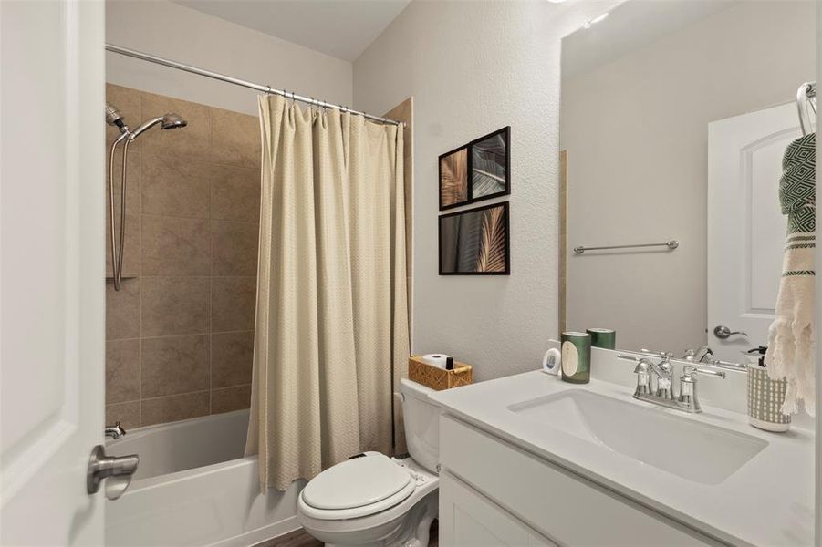 Furnished interior view inside a new home in Merritt Village, Rowlett (Image 30).