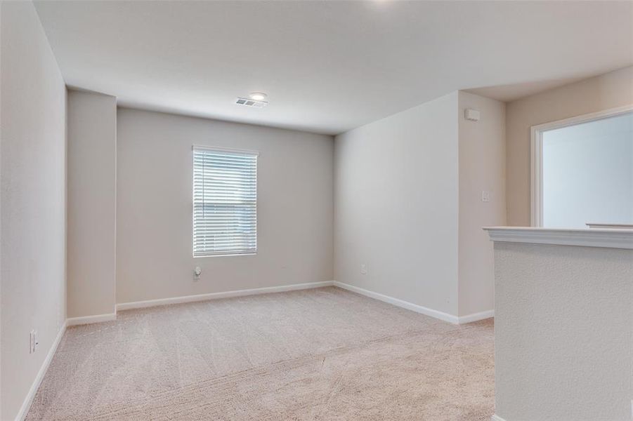 upstairs game room area