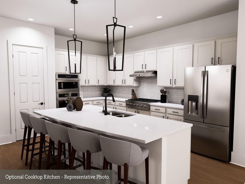 Furnished interior view inside a new home in Colton 45' Homesites, Todd Mission (Image 5).