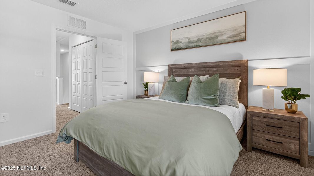 Furnished interior view inside a new home in Liberty Cove, Yulee (Image 11).