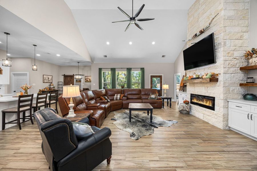 Furnished interior view inside a new home in , Plantersville (Image 8). Furnished interior view inside a new home in , Plantersville (Image 8).