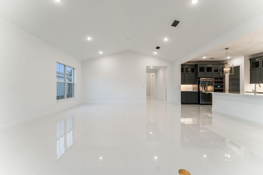 Dining Area, Great Room and Kitchen