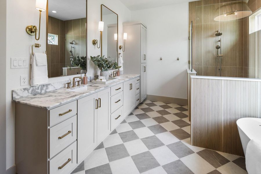 Furnished interior view inside a new home in , Bryan (Image 11).