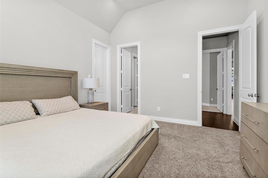 Furnished interior view inside a new home in Artavia 70′, Conroe (Image 14).