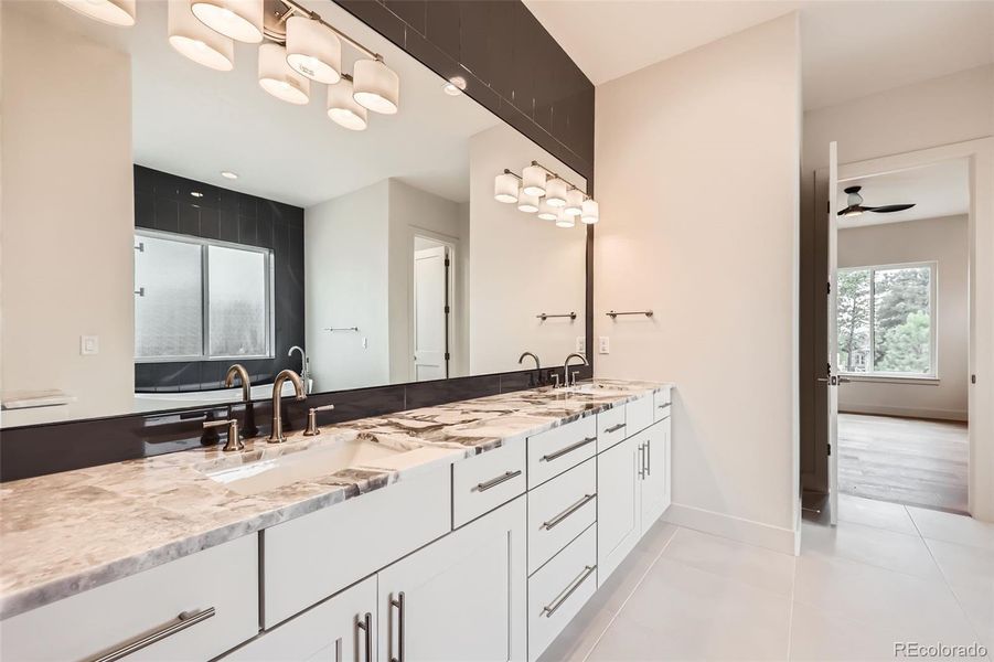 Furnished interior view inside a new home in , Parker (Image 15).