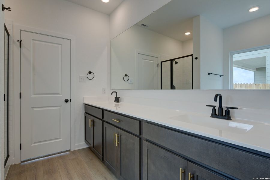 Furnished interior view inside a new home in The Wilder, Adkins (Image 15).