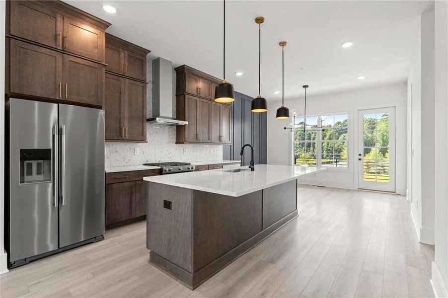 Furnished interior view inside a new home in The Gathering Alpharetta, Alpharetta (Image 18).