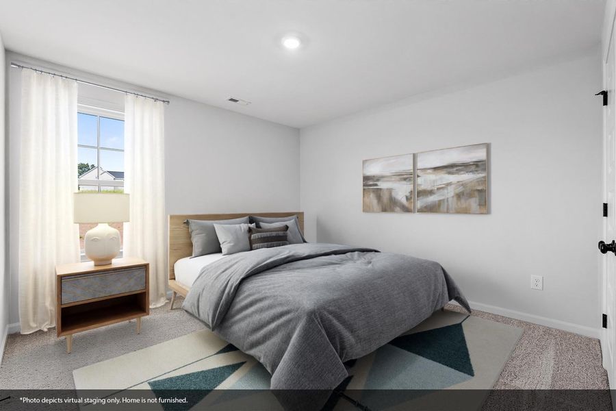 Furnished interior view inside a new home in Brooke Hill, Lewisville (Image 13). Furnished interior view inside a new home in Brooke Hill, Lewisville (Image 13).