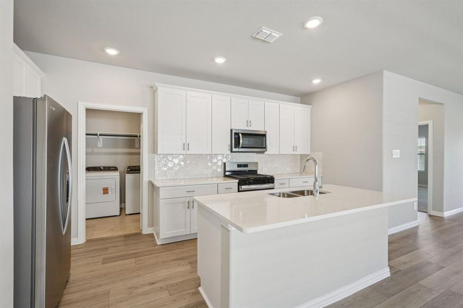 Photo is not of the actual home, but is an inspirational photo of builder’s model home and may depict options, furnishings, and/or decorator features that are not included.