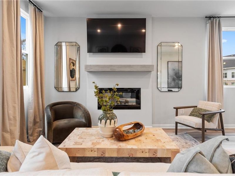 Furnished interior view inside a new home in Stegall Village, Emerson (Image 15).