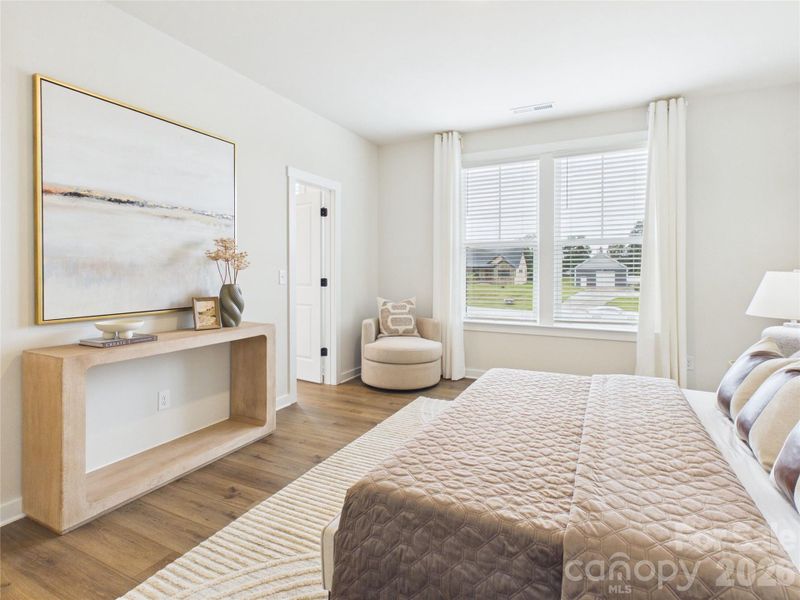 Furnished interior view inside a new home in , Mooresville (Image 36).