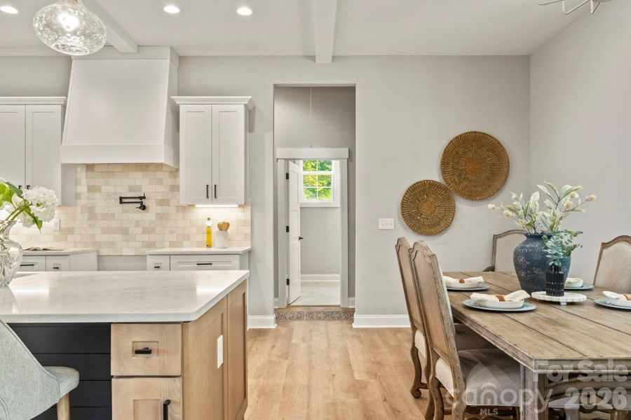 Furnished interior view inside a new home in , Clover (Image 15).