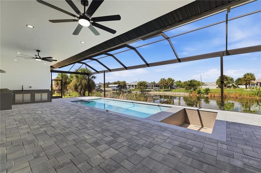 Exterior details and patio area of a home in , Port Charlotte (Image 4). Exterior details and patio area of a home in , Port Charlotte (Image 4).