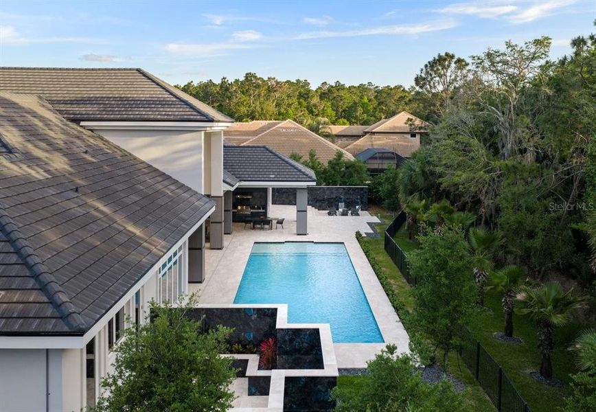 Exterior details and patio area of a home in , Ormond Beach (Image 30).