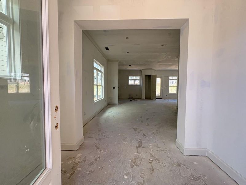 In-progress construction of a new home in The Preserve at Killian Hill, Lilburn, GA (Image 30).