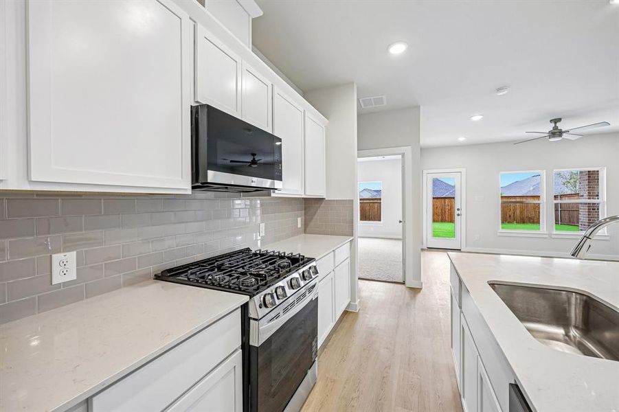 Furnished interior view inside a new home in Overland Grove, Forney (Image 14).