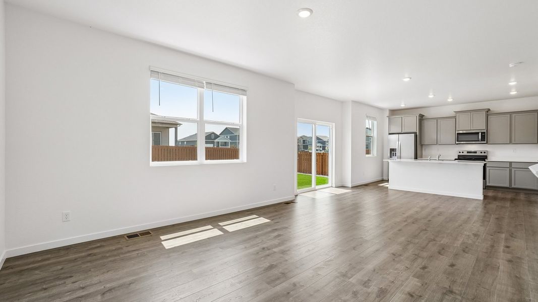 Spacious, unfurnished interior of a new home in Spring Valley Ranch, Elizabeth (Image 14). Spacious, unfurnished interior of a new home in Spring Valley Ranch, Elizabeth (Image 14).