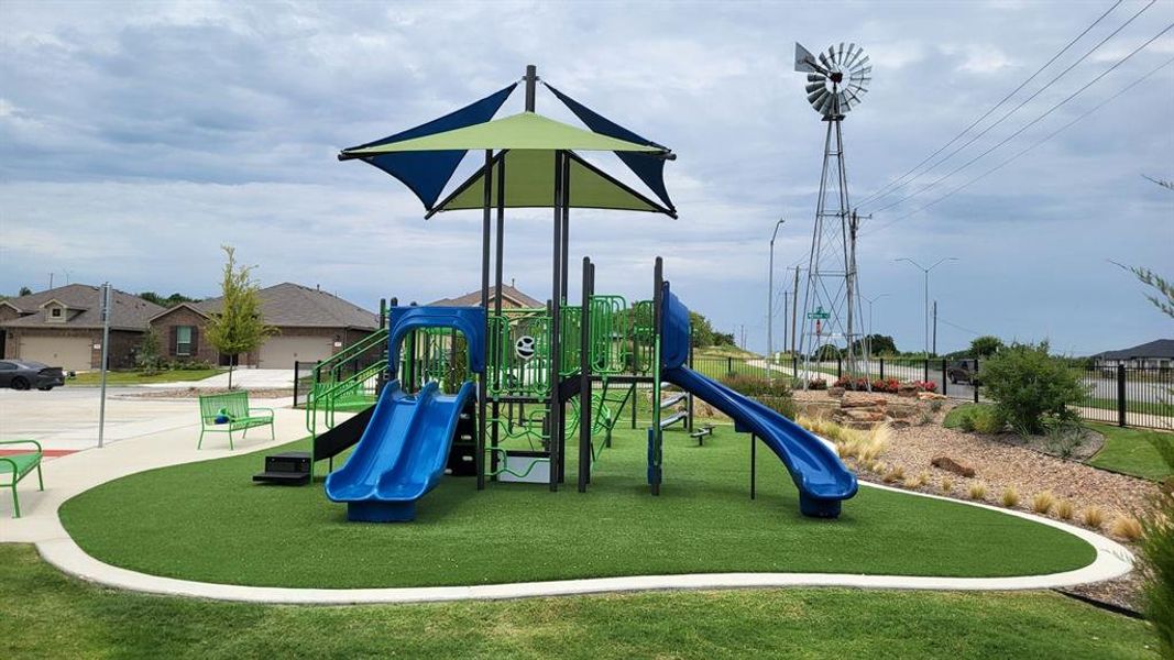 Two Community Playgrounds Two Community Playgrounds