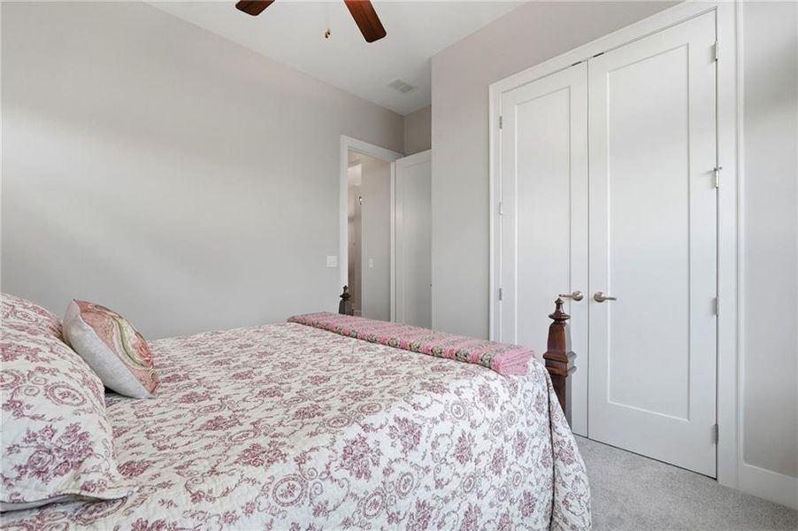 Furnished interior view inside a new home in The Retreat at Sterling on the Lake 48', Flowery Branch (Image 20).
