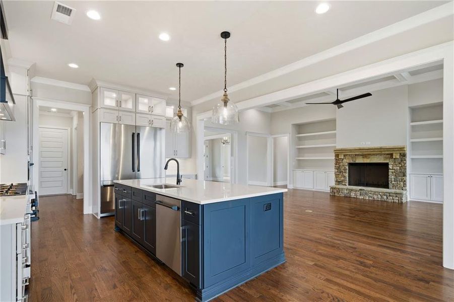 Furnished interior view inside a new home in , Gainesville (Image 12).