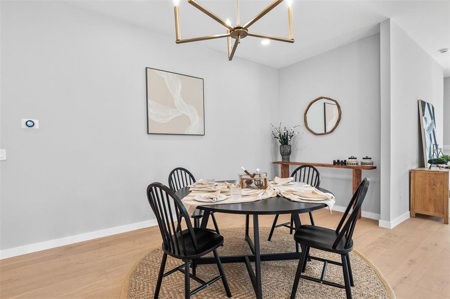 Furnished interior view inside a new home in College Park, Orlando (Image 8). Furnished interior view inside a new home in College Park, Orlando (Image 8).
