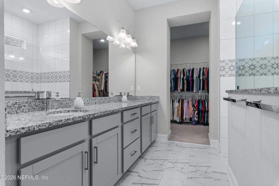 Furnished interior view inside a new home in , Jacksonville (Image 17).