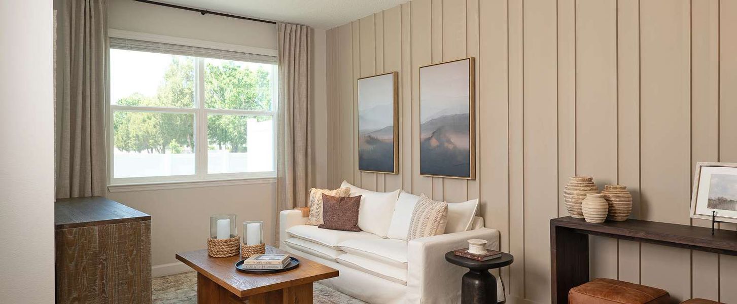 Representative furnished interior of a home built from the Surf by Ashton Woods in Montague Chase, Tampa (Image 7).