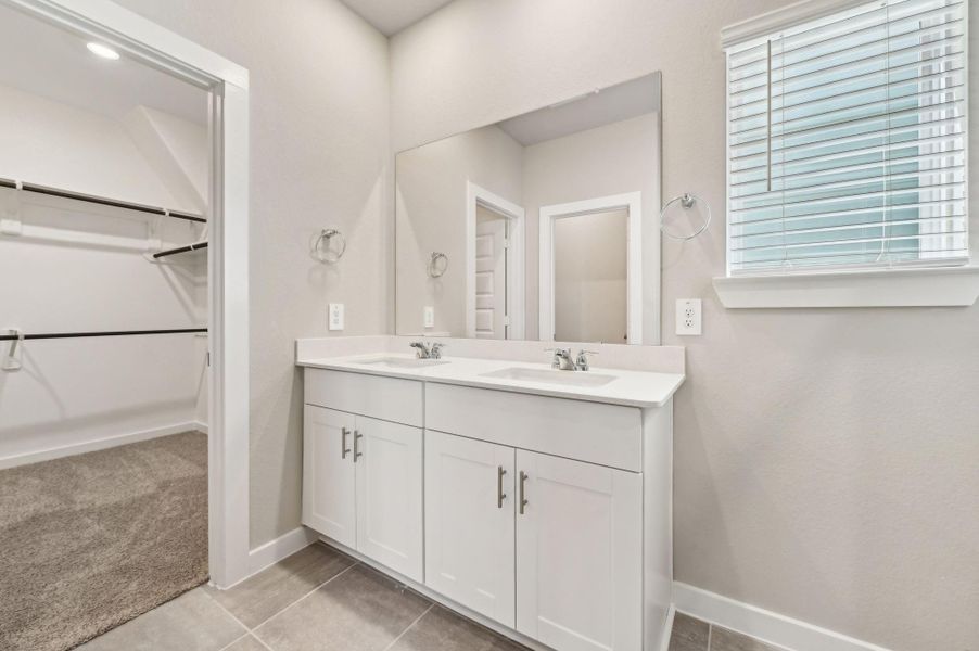 Photo is not of the actual home, but is an inspirational photo of builder’s model home and may depict options, furnishings, and/or decorator features that are not included