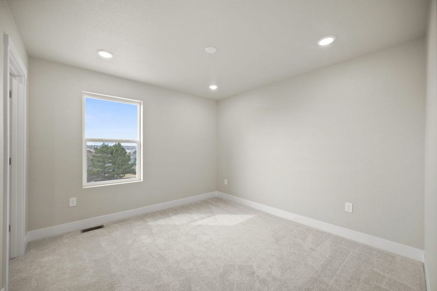 Spacious, unfurnished interior of a new home in Pony Park, Colorado Springs (Image 31). Spacious, unfurnished interior of a new home in Pony Park, Colorado Springs (Image 31).