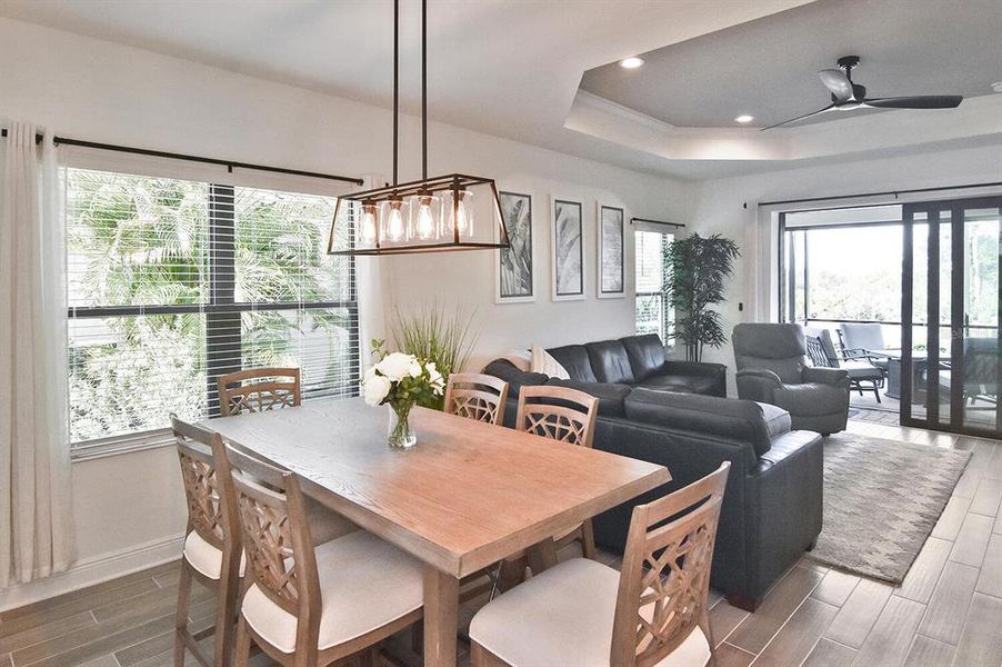 Furnished interior view inside a new home in , Englewood (Image 18).