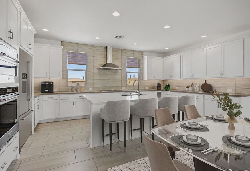 Virtually Staged Kitchen - 2 of 33