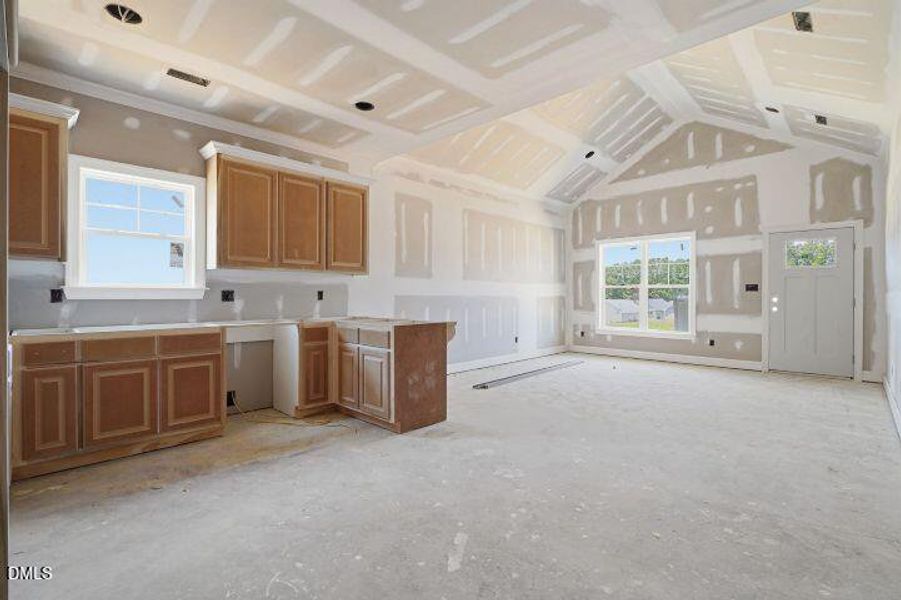 Kitchen to Family Room Kitchen to Family Room