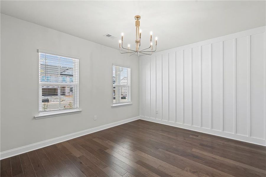 Spacious, unfurnished interior of a new home in Berkeley Mill, Cumming (Image 10).