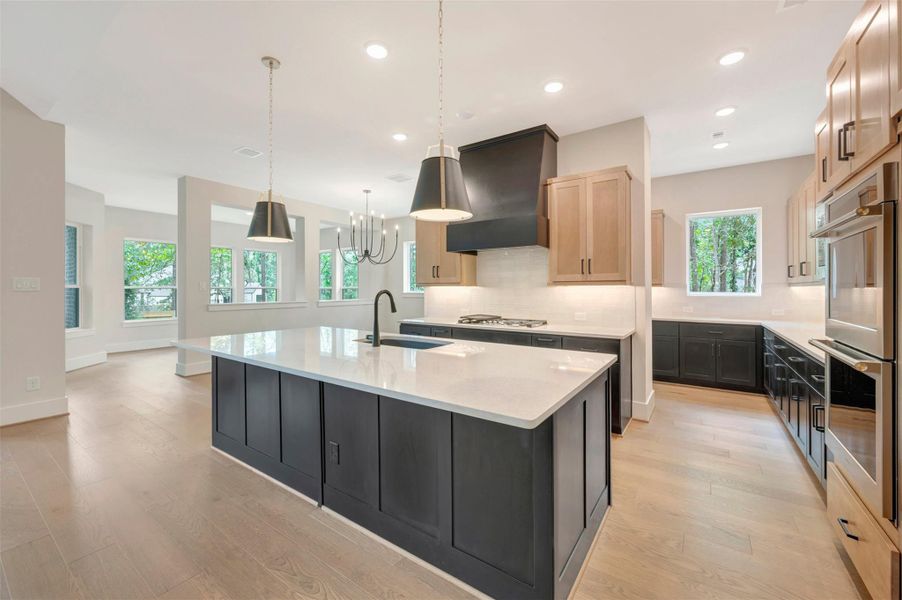 Furnished interior view inside a new home in The Woodlands Hills - Premier Collection, Willis (Image 25). Furnished interior view inside a new home in The Woodlands Hills - Premier Collection, Willis (Image 25).