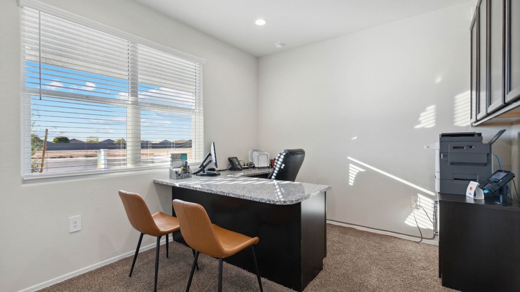 Furnished interior view inside a new home in Copper Basin, San Tan Valley (Image 24).