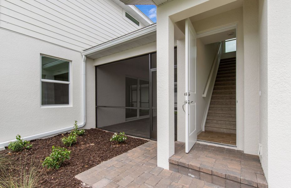 Representative exterior details of a home built from the Mabel II with ADU by Pulte Homes in SeaFlower, Bradenton (Image 4).