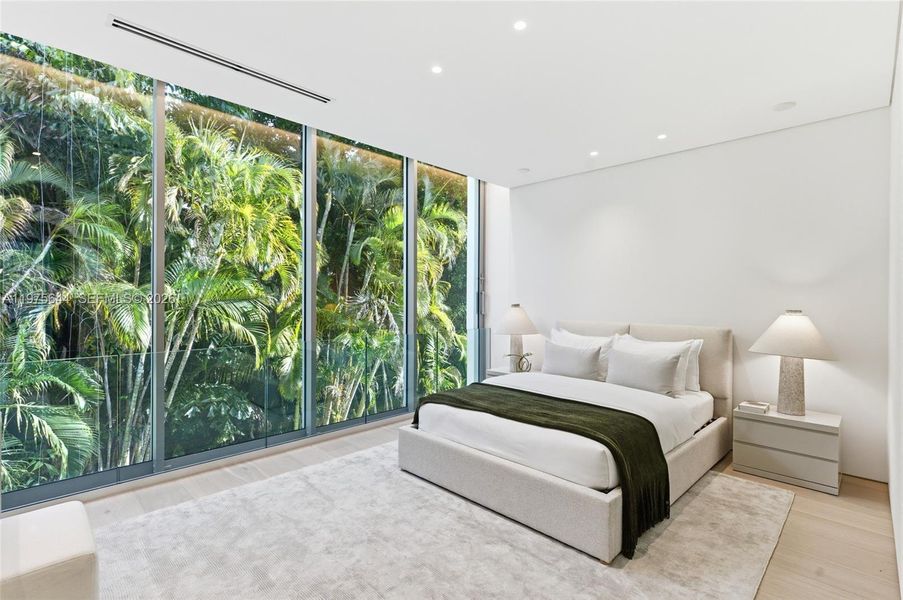 Furnished interior view inside a new home in , Miami (Image 55).