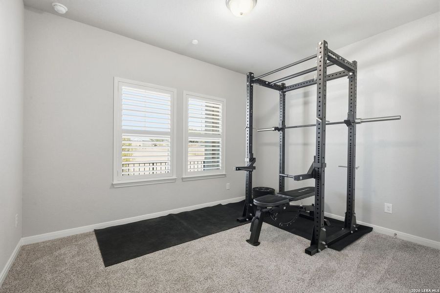 Furnished interior view inside a new home in Fox Falls, Boerne (Image 11).