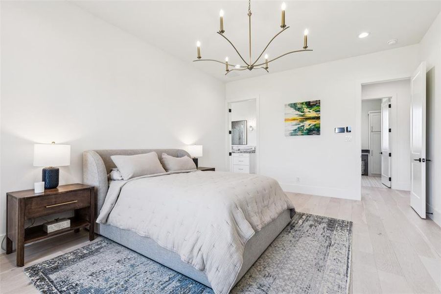 Furnished interior view inside a new home in , Midlothian (Image 30).
