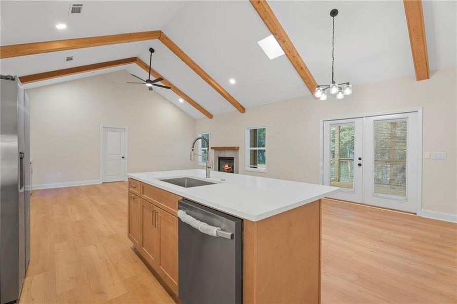 Furnished interior view inside a new home in , Jonesboro (Image 6).