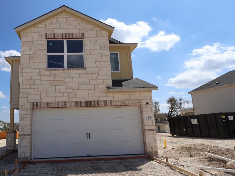 In-progress construction of a new home in Heritage, Dripping Springs, TX (Image 10).