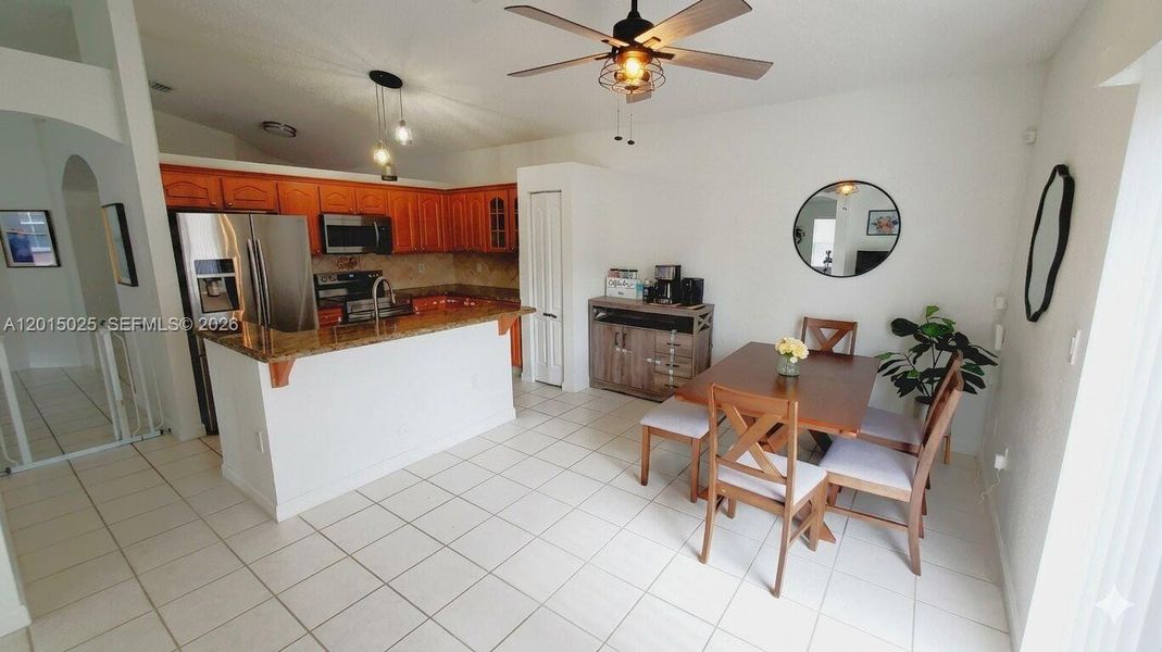Furnished interior view inside a new home in , Miami (Image 8). Furnished interior view inside a new home in , Miami (Image 8).