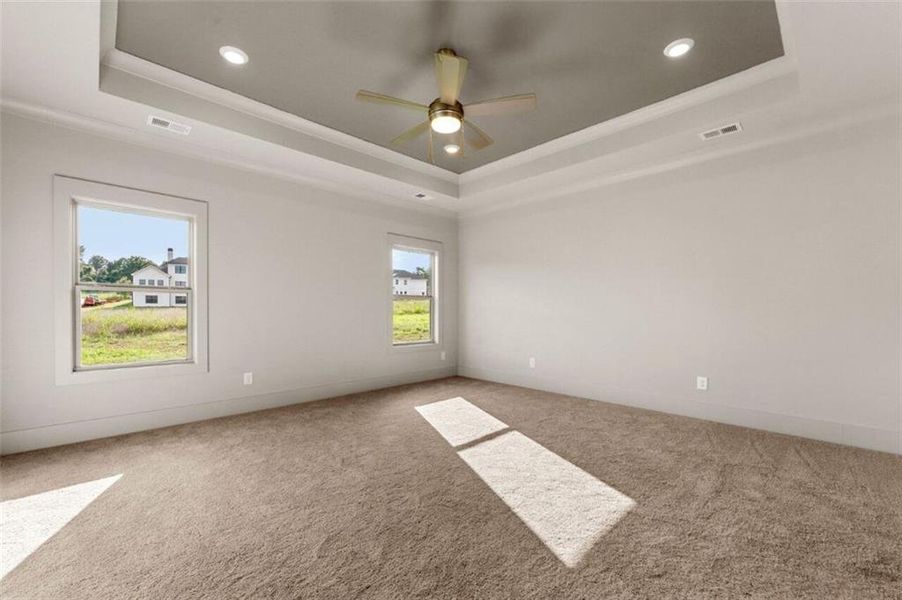 Spacious, unfurnished interior of a new home in SteepleChase, Hoschton (Image 27).