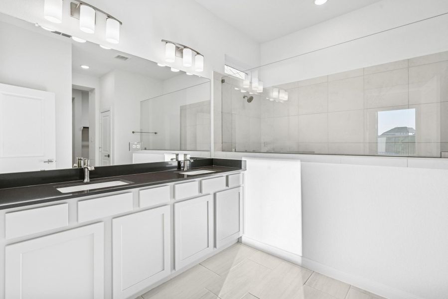 Furnished interior view inside a new home in Oakwood Estates, Waller (Image 10). Furnished interior view inside a new home in Oakwood Estates, Waller (Image 10).