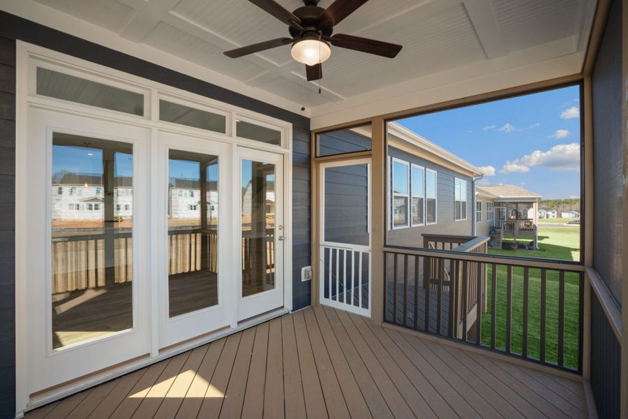 Representative exterior details of a home built from the Olympic by Mattamy Homes in Magnolia Park, Garner (Image 3).