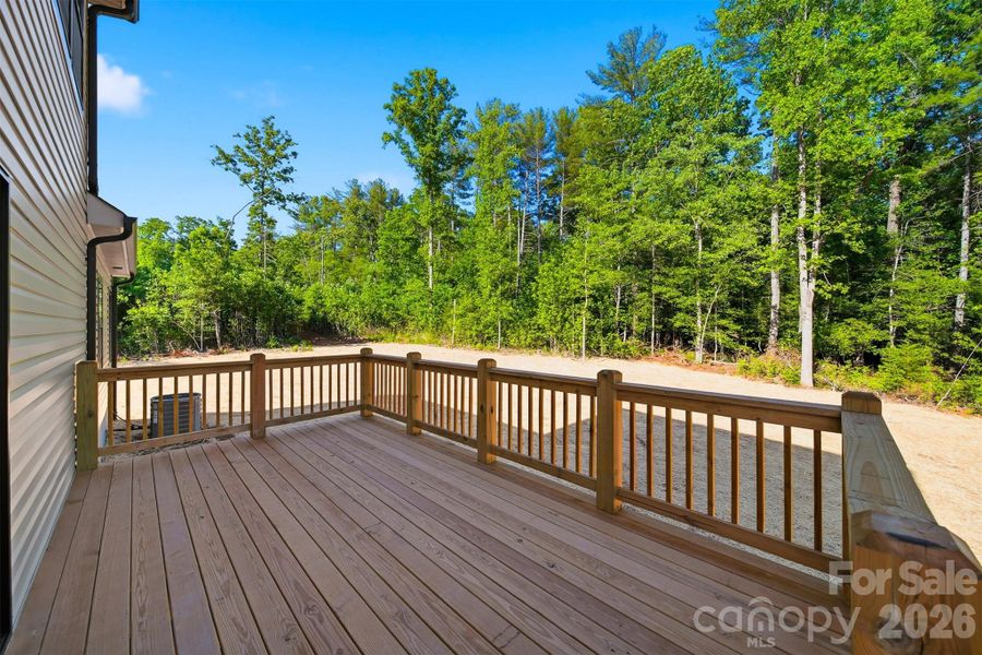 Exterior details and patio area of a home in , Morganton (Image 4). Exterior details and patio area of a home in , Morganton (Image 4).