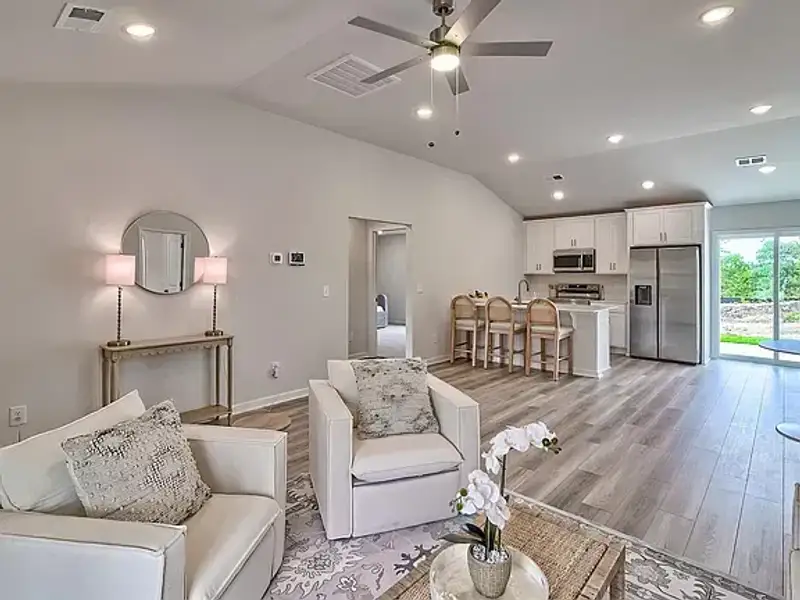 Furnished interior view inside a new home in Amber Hill, West Columbia (Image 4).