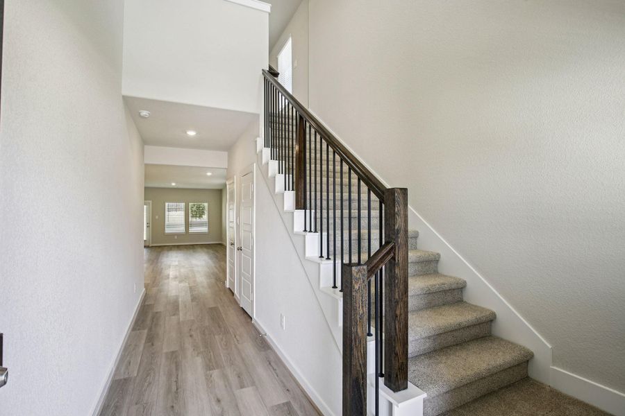 Photo is not of the actual home, but is an inspirational photo of builder’s model home and may depict options, furnishings, and/or decorator features that are not included