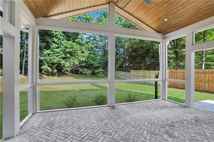 Furnished interior view inside a new home in , Decatur (Image 12).